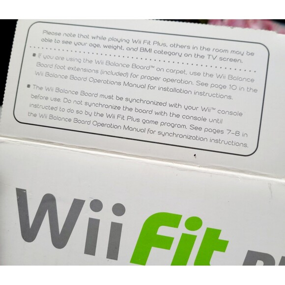 NINTENDO Wii Fit Plus Balance Board W/ Box Tested Working Board Only NO Game EUC - Picture 13 of 16